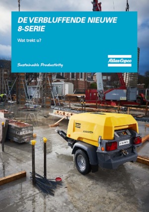 Compresoare de aer portabile - diesel, electrice, pe benzină Atlas Copco XAS 48 KdG 6 kVA