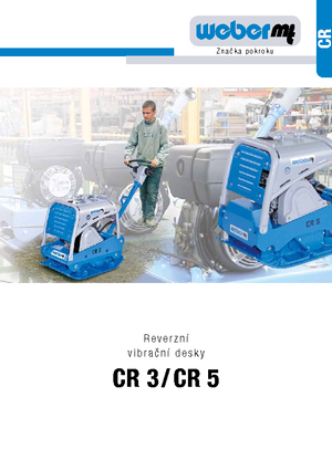 Plăci compactoare reversibile weber mt CR 3 E