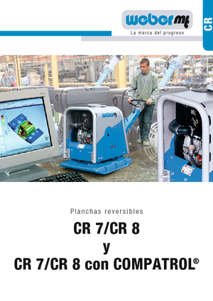 Plăci compactoare reversibile weber mt CR 7 MSM