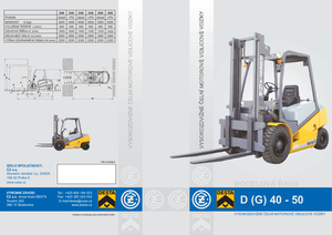 Stivuitoare frontale diesel Desta D 40