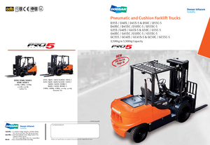 Stivuitoare frontale diesel Doosan D 40 S