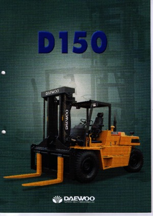 Stivuitoare frontale diesel Doosan D 150
