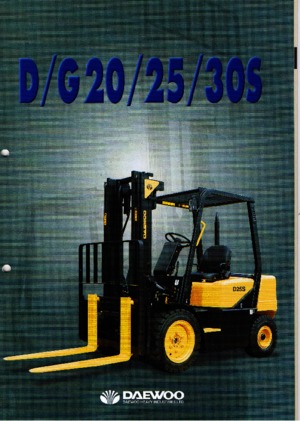 Stivuitoare frontale diesel Doosan D 25 S 3