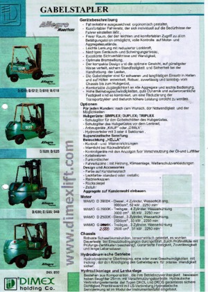 Stivuitoare frontale diesel Dimex D 50 Allegro