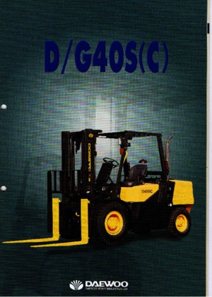Stivuitoare frontale diesel Doosan D 40 S(C) 2