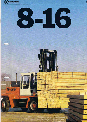 Stivuitoare frontale diesel Kalmar DC 16-1200