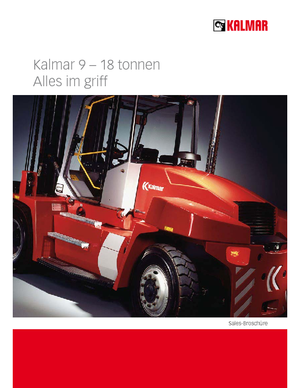 Stivuitoare frontale diesel Kalmar DCE 160-9