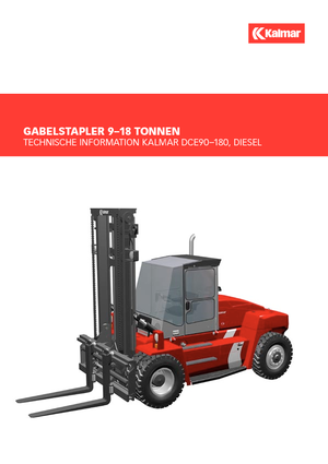 Stivuitoare frontale diesel Kalmar DCE 90-6