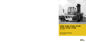 Stivuitoare frontale diesel Caterpillar DP150N