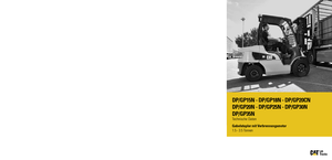 Stivuitoare frontale diesel Caterpillar DP25N