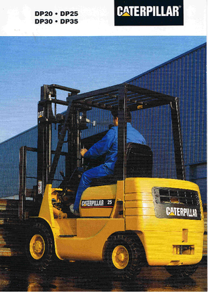 Stivuitoare frontale diesel Caterpillar DP 25