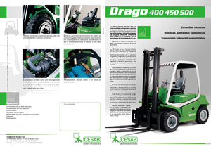Stivuitoare frontale diesel Cesab Drago 400