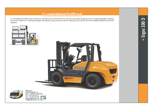 Stivuitoare frontale diesel OMG Ergos 100 D