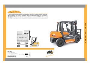 Stivuitoare frontale diesel OMG Ergos 70 D