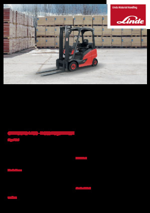 Stivuitoare frontale LPG Linde H50T EVO