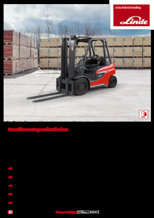 Stivuitoare Diesel rezistente la explozie Linde H35D