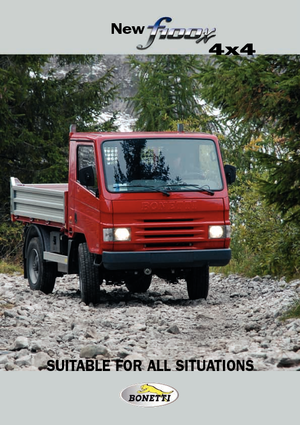 Vehicule municipale multifuncționale diesel Bonetti F 100 X