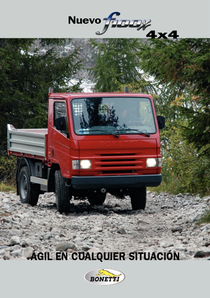 Vehicule municipale multifuncționale diesel Bonetti F 100 X