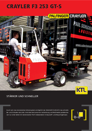 Stivuitoare montate pe camion Diesel Palfinger F3 253 GT-S