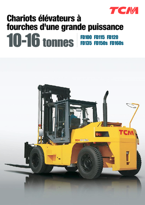 Încărcătoare cu furcă pentru teren accidentat TCM FD 115-4