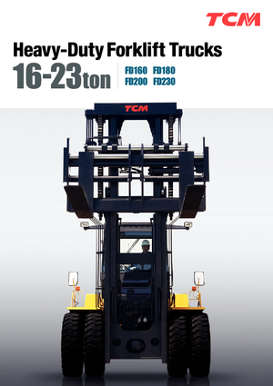 Încărcătoare cu furcă pentru teren accidentat TCM FD 200-3