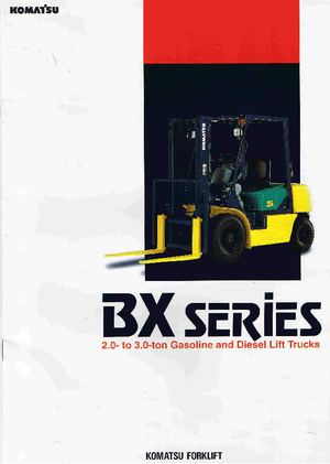 Stivuitoare frontale diesel Komatsu FD 25 T 12