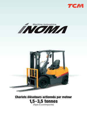 Stivuitoare frontale diesel TCM FD 35 T 3 S Inoma