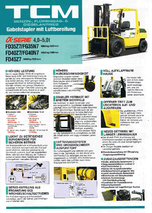 Stivuitoare frontale diesel TCM FD 45 Z 7