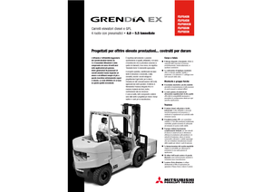 Stivuitoare frontale diesel Mitsubishi FD 40 N