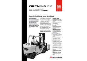 Stivuitoare frontale diesel Mitsubishi FD 40 N