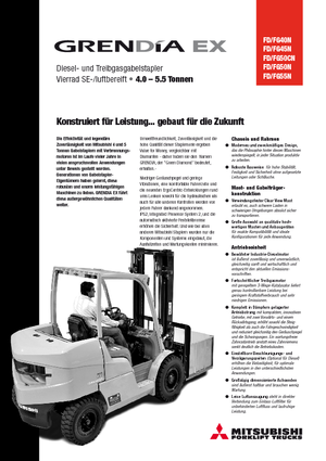 Stivuitoare frontale diesel Mitsubishi FD 50 CN