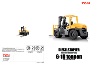 Stivuitoare frontale diesel TCM FD 100-2