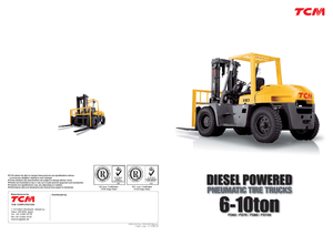 Stivuitoare frontale diesel TCM FD 100-2