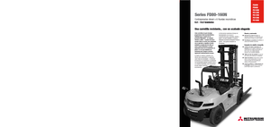 Stivuitoare frontale diesel Mitsubishi FD100N