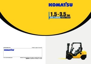 Stivuitoare frontale diesel Komatsu FD 20 T 14