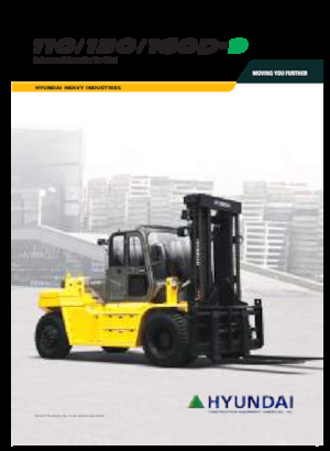 Stivuitoare frontale diesel Hyundai 130D-9