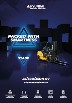 Stivuitoare frontale diesel Hyundai 35DN-9V