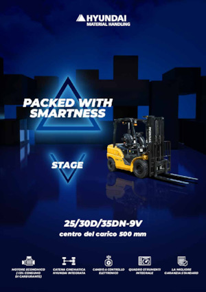 Stivuitoare frontale diesel Hyundai 35DN-9V