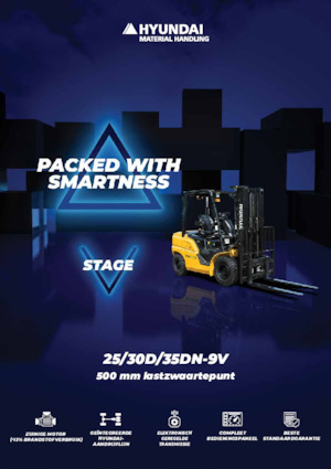 Stivuitoare frontale diesel Hyundai 35DN-9V