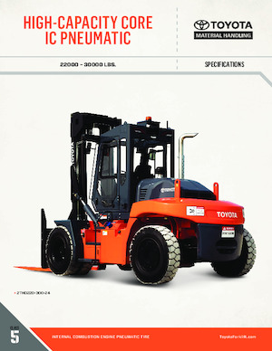 Stivuitoare frontale diesel Toyota 2THD280-24