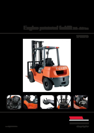 Stivuitoare frontale diesel Toyota 42-7 FD 45