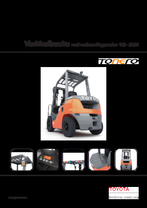 Stivuitoare frontale diesel Toyota 52-8 FDJF 35 