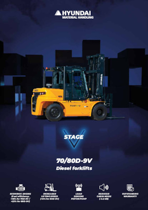 Stivuitoare frontale diesel Hyundai 70D-9V