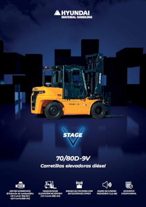 Stivuitoare frontale diesel Hyundai 70D-9V