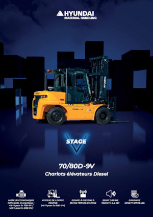 Stivuitoare frontale diesel Hyundai 70D-9V