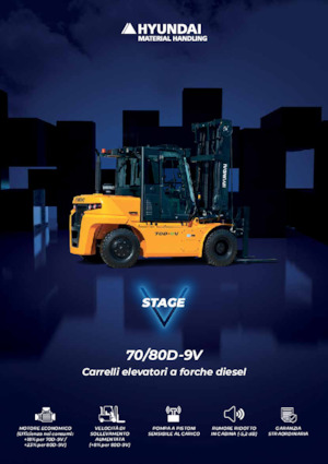 Stivuitoare frontale diesel Hyundai 70D-9V