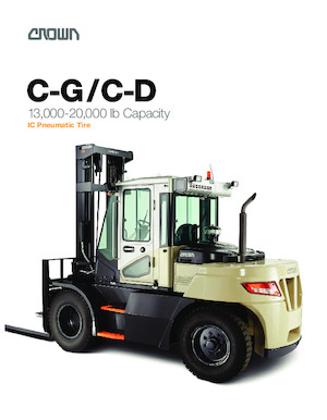 Stivuitoare frontale diesel Crown CD80S-7