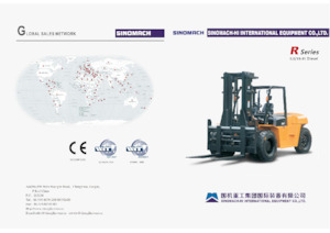 Stivuitoare frontale diesel Sinomach CPCD80