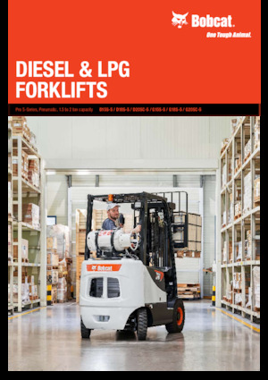 Stivuitoare frontale diesel Bobcat D20SC-5
