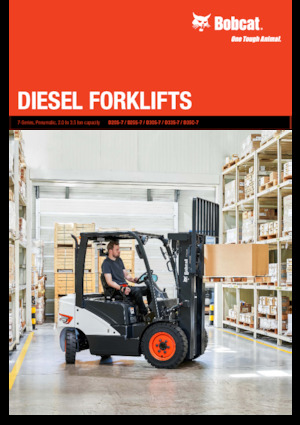 Stivuitoare frontale diesel Bobcat D25S-7